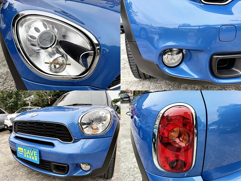 2012 Mini CountryManS 藍白 中古車實車細節 14｜百度汽車