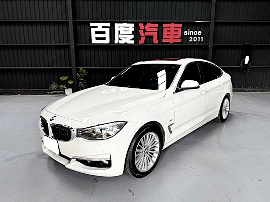 2015 BMW 320iGT 白 中古車外觀封面｜百度汽車