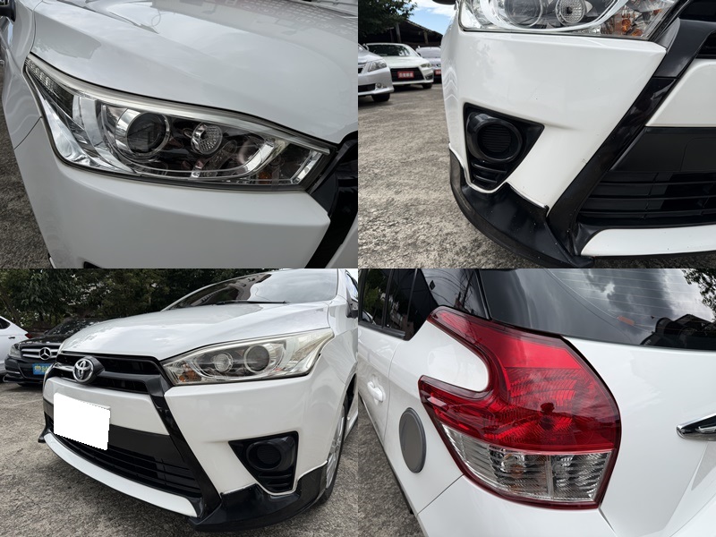 2017 Toyota Yaris 白 中古車實車細節 14｜百度汽車