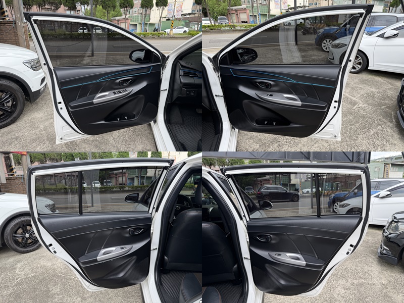 2017 Toyota Yaris 白 中古車實車細節 13｜百度汽車