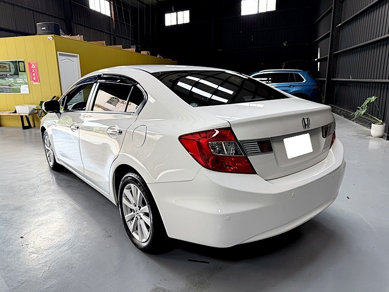 2012 Honda Civic K14 白 中古車實車細節 2｜百度汽車