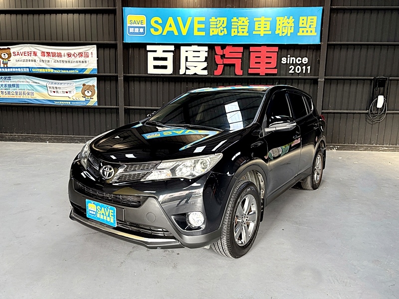 2015 TOYOTA RAV4 黑 中古車外觀封面｜百度汽車