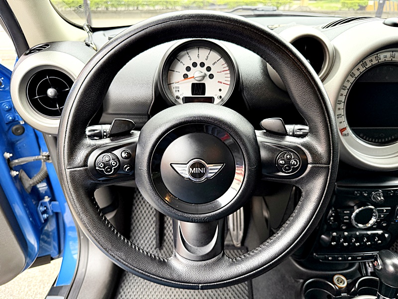 2012 Mini CountryManS 藍白 中古車實車細節 9｜百度汽車