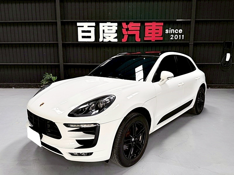 2015 PORSCHE MACAN 白 中古車外觀封面｜百度汽車