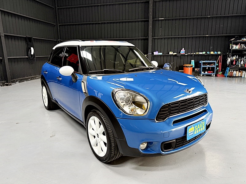 2012 Mini CountryManS 藍白 中古車實車細節 3｜百度汽車