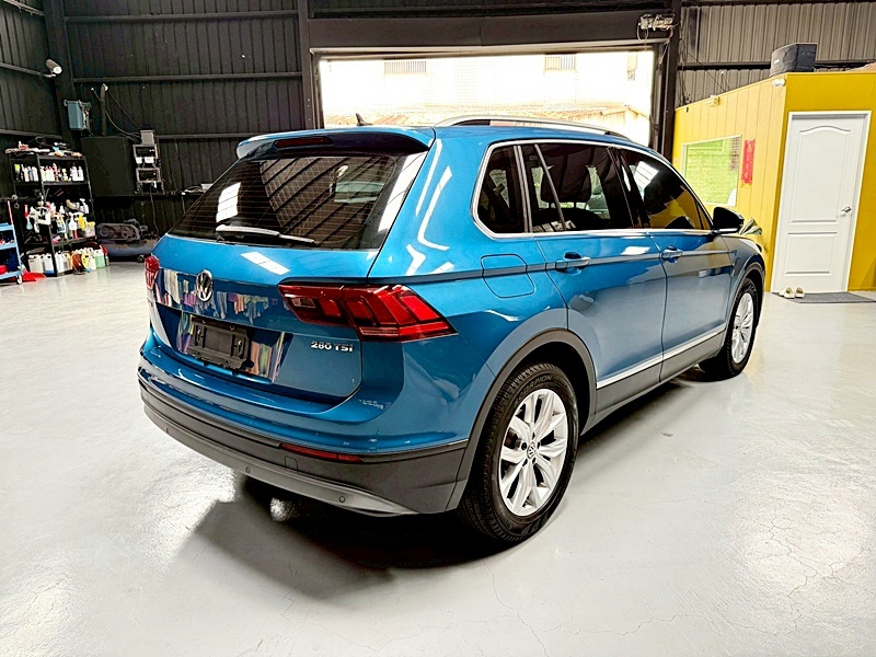2017 Volkswagen Tiguan 藍 中古車實車細節 4｜百度汽車