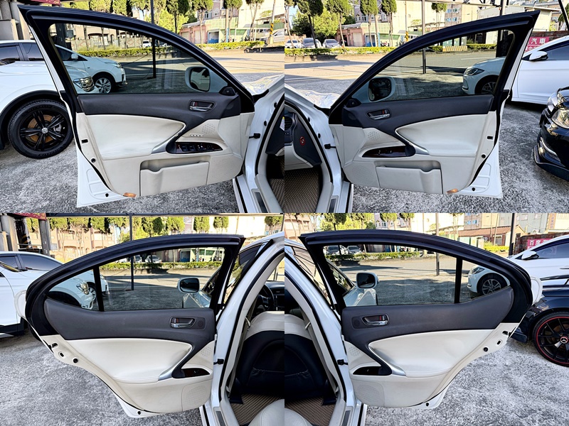 2010 Lexus is250 白 中古車實車細節 14｜百度汽車