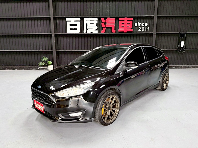 2016 FORD FOCUS-5D 黑 中古車外觀封面｜百度汽車