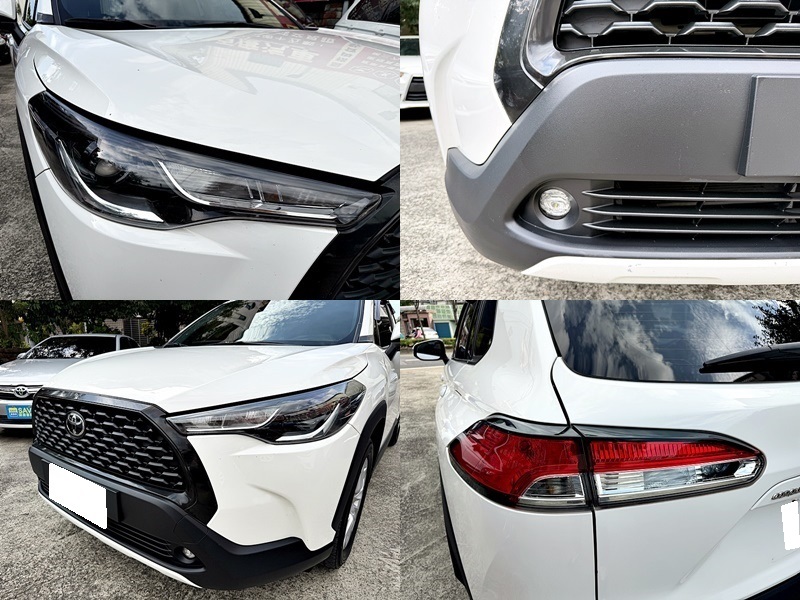 2022 Toyota Corolla Cross 白 中古車實車細節 13｜百度汽車