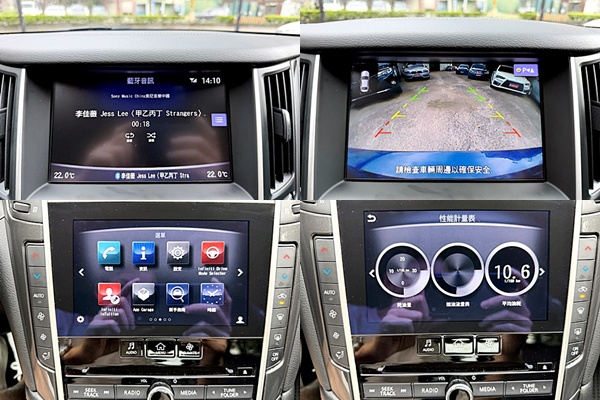 2018 INFINITI Q50 藍 中古車實車細節 12｜百度汽車