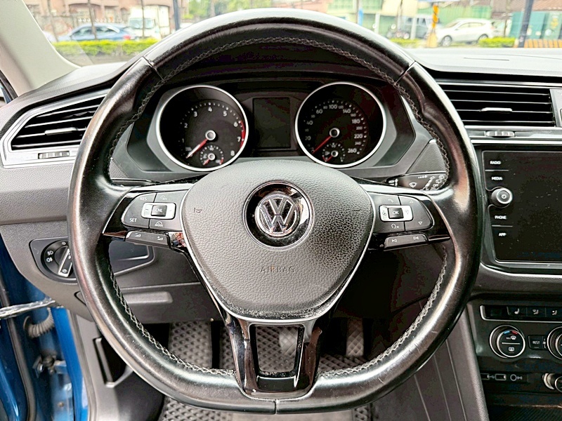 2017 Volkswagen Tiguan 藍 中古車實車細節 9｜百度汽車