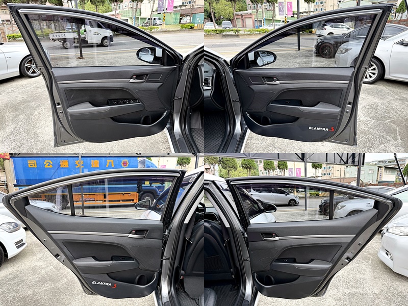 2017 Hyundai Elantra 白 中古車實車細節 14｜百度汽車