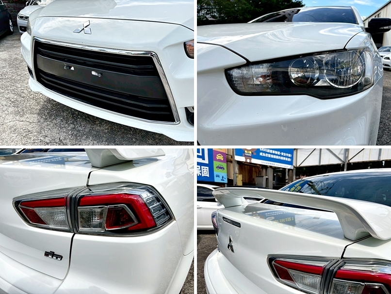 2015 MITSUBISHI LANCER IO 白 中古車實車細節 15｜百度汽車