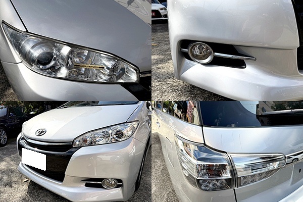 2013 TOYOTA WISH 銀 中古車實車細節 15｜百度汽車