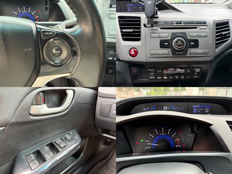 2012 Honda Civic K14 白 中古車實車細節 10｜百度汽車