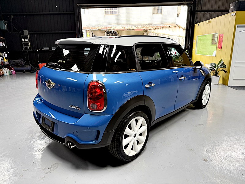 2012 Mini CountryManS 藍白 中古車實車細節 4｜百度汽車