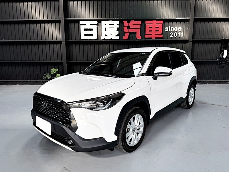 2022 Toyota Corolla Cross 白 中古車外觀封面｜百度汽車