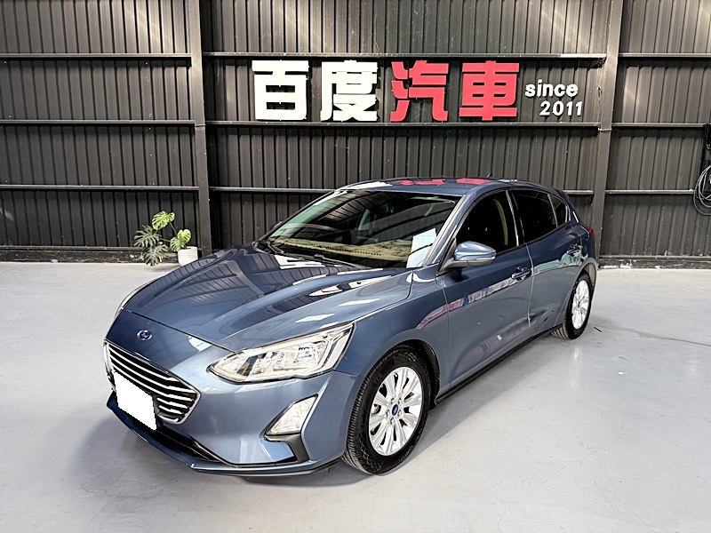 2019 Ford Focus-GF 藍 中古車外觀封面｜百度汽車